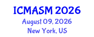International Conference on Mechanical Advantage and Simple Machines (ICMASM) August 09, 2026 - New York, United States