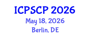 International Conference on Political Science and Comparative Politics (ICPSCP) May 18, 2026 - Berlin, Germany