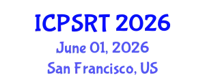 International Conference on Political Science and Regime Types (ICPSRT) June 01, 2026 - San Francisco, United States