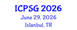 International Conference on Political Science and Globalization (ICPSG) June 29, 2026 - Istanbul, Turkey