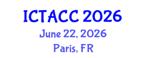 International Conference on Theory and Applications of Computational Chemistry (ICTACC) June 22, 2026 - Paris, France