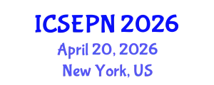 International Conference on Sports, Exercise Physiology and Nutrition (ICSEPN) April 20, 2026 - New York, United States