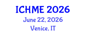 International Conference on Hydrometallurgy and Metals Extractions (ICHME) June 22, 2026 - Venice, Italy