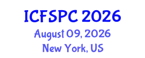 International Conference on Forensic Science, Pathology and Criminology (ICFSPC) August 09, 2026 - New York, United States