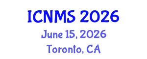 International Conference on Nursing and Midwifery Sciences (ICNMS) June 15, 2026 - Toronto, Canada