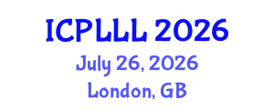 International Conference on Psychology of Language and Language Learning (ICPLLL) July 26, 2026 - London, United Kingdom