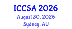 International Conference on Crop Science and Agronomy (ICCSA) August 30, 2026 - Sydney, Australia