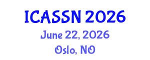 International Conference on Agricultural Soil Science and Nutrition (ICASSN) June 22, 2026 - Oslo, Norway