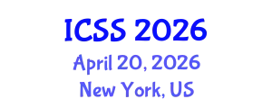 International Conference on Crop and Soil Sciences (ICSS) April 20, 2026 - New York, United States