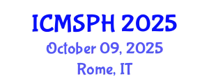 International Conference on Museum Studies and Public History (ICMSPH) October 09, 2025 - Rome, Italy