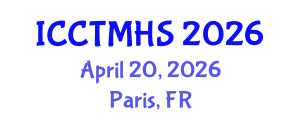 International Conference on Cultural Tourism, Museum and Heritage Studies (ICCTMHS) April 20, 2026 - Paris, France