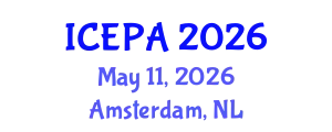 International Conference on Ecotourism and Protected Areas (ICEPA) May 11, 2026 - Amsterdam, Netherlands
