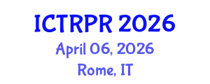 International Conference on Theology, Religion and Philosophy of Religion (ICTRPR) April 06, 2026 - Rome, Italy