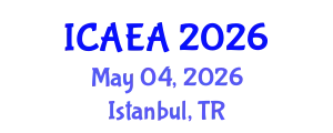 International Conference on Airport Engineering and Architecture (ICAEA) May 04, 2026 - Istanbul, Turkey