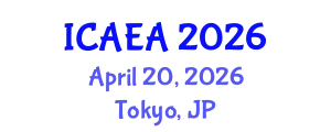 International Conference on Airport Engineering and Architecture (ICAEA) April 20, 2026 - Tokyo, Japan