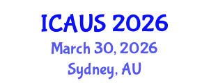 International Conference on Applications of Urban Science (ICAUS) March 30, 2026 - Sydney, Australia