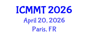 International Conference on Musicology and Music Theory (ICMMT) April 20, 2026 - Paris, France