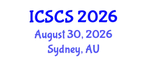 International Conference on Smart Cities and Sustainability (ICSCS) August 30, 2026 - Sydney, Australia