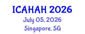International Conference on Arts, Humanities and Art History (ICAHAH) July 05, 2026 - Singapore, Singapore