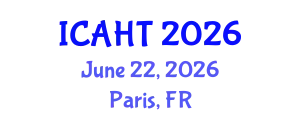 International Conference on Art History and Theories (ICAHT) June 22, 2026 - Paris, France