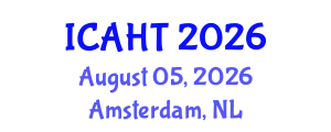 International Conference on Art History and Theories (ICAHT) August 05, 2026 - Amsterdam, Netherlands