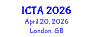 International Conference on Textiles and Apparel (ICTA) April 20, 2026 - London, United Kingdom