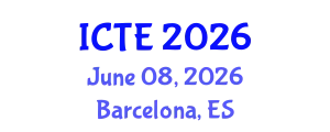 International Conference on Thermoelectrics (ICTE) June 08, 2026 - Barcelona, Spain