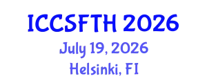 International Conference on Cinema Studies, Film Theory and History (ICCSFTH) July 19, 2026 - Helsinki, Finland