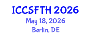 International Conference on Cinema Studies, Film Theory and History (ICCSFTH) May 18, 2026 - Berlin, Germany