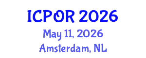 International Conference on Pediatric Ophthalmology and Retinoblastoma (ICPOR) May 11, 2026 - Amsterdam, Netherlands