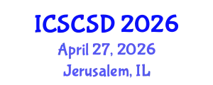 International Conference on Smart Cities and Sustainable Development (ICSCSD) April 27, 2026 - Jerusalem, Israel
