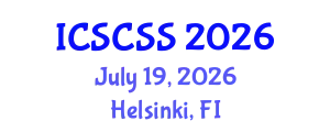 International Conference on Smart Cities and Sustainable Systems (ICSCSS) July 19, 2026 - Helsinki, Finland