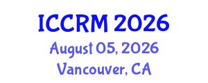 International Conference on Comparative Religion and Mythology (ICCRM) August 05, 2026 - Vancouver, Canada