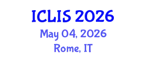 International Conference on Library and Information Science (ICLIS) May 04, 2026 - Rome, Italy