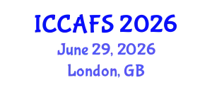 International Conference on Child and Family Studies (ICCAFS) June 29, 2026 - London, United Kingdom