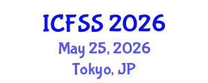 International Conference on Family Studies and Sociology (ICFSS) May 25, 2026 - Tokyo, Japan