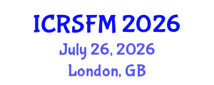 International Conference on Refugee Studies and Forced Migration (ICRSFM) July 26, 2026 - London, United Kingdom