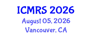 International Conference on Migration and Refugee Studies (ICMRS) August 05, 2026 - Vancouver, Canada