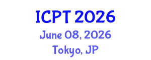 International Conference on Pavement Technologies (ICPT) June 08, 2026 - Tokyo, Japan