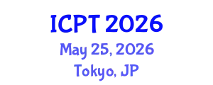 International Conference on Pavement Technologies (ICPT) May 25, 2026 - Tokyo, Japan