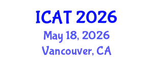 International Conference on Asphalt Technology (ICAT) May 18, 2026 - Vancouver, Canada