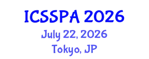 International Conference on Sociology of Sport and Physical Activity (ICSSPA) July 22, 2026 - Tokyo, Japan