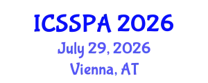 International Conference on Sociology of Sport and Physical Activity (ICSSPA) July 29, 2026 - Vienna, Austria