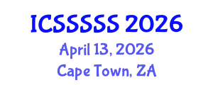 International Conference on Sport Science and Social Sciences in Sport (ICSSSSS) April 13, 2026 - Cape Town, South Africa