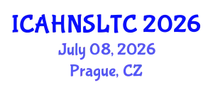 International Conference on Adult Health, Nursing Systems and Long Term Conditions (ICAHNSLTC) July 08, 2026 - Prague, Czechia