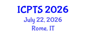 International Conference on Philosophy, Theology and Society (ICPTS) July 22, 2026 - Rome, Italy