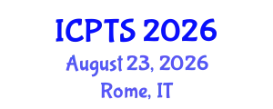 International Conference on Philosophy, Theology and Society (ICPTS) August 23, 2026 - Rome, Italy