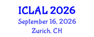 International Conference on Languages and Applied Linguistics (ICLAL) September 16, 2026 - Zurich, Switzerland