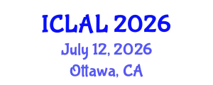 International Conference on Languages and Applied Linguistics (ICLAL) July 12, 2026 - Ottawa, Canada