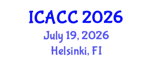 International Conference on Architecture, Construction and Conservation (ICACC) July 19, 2026 - Helsinki, Finland